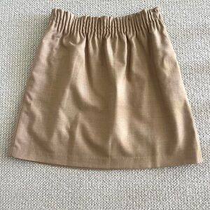 J Crew Tan Women's Mini Skirt